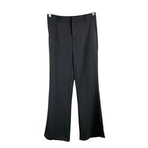 Area Stars Black Noa Slacks NWT Small Wide Leg Mid Rise Tall Girl Friendly Pant